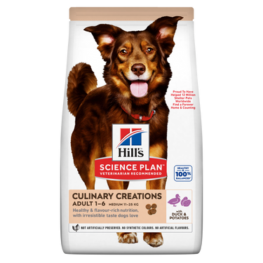 Hill’s Science Plan Culinary Creations Duck and PotatoDog food (14Kg)